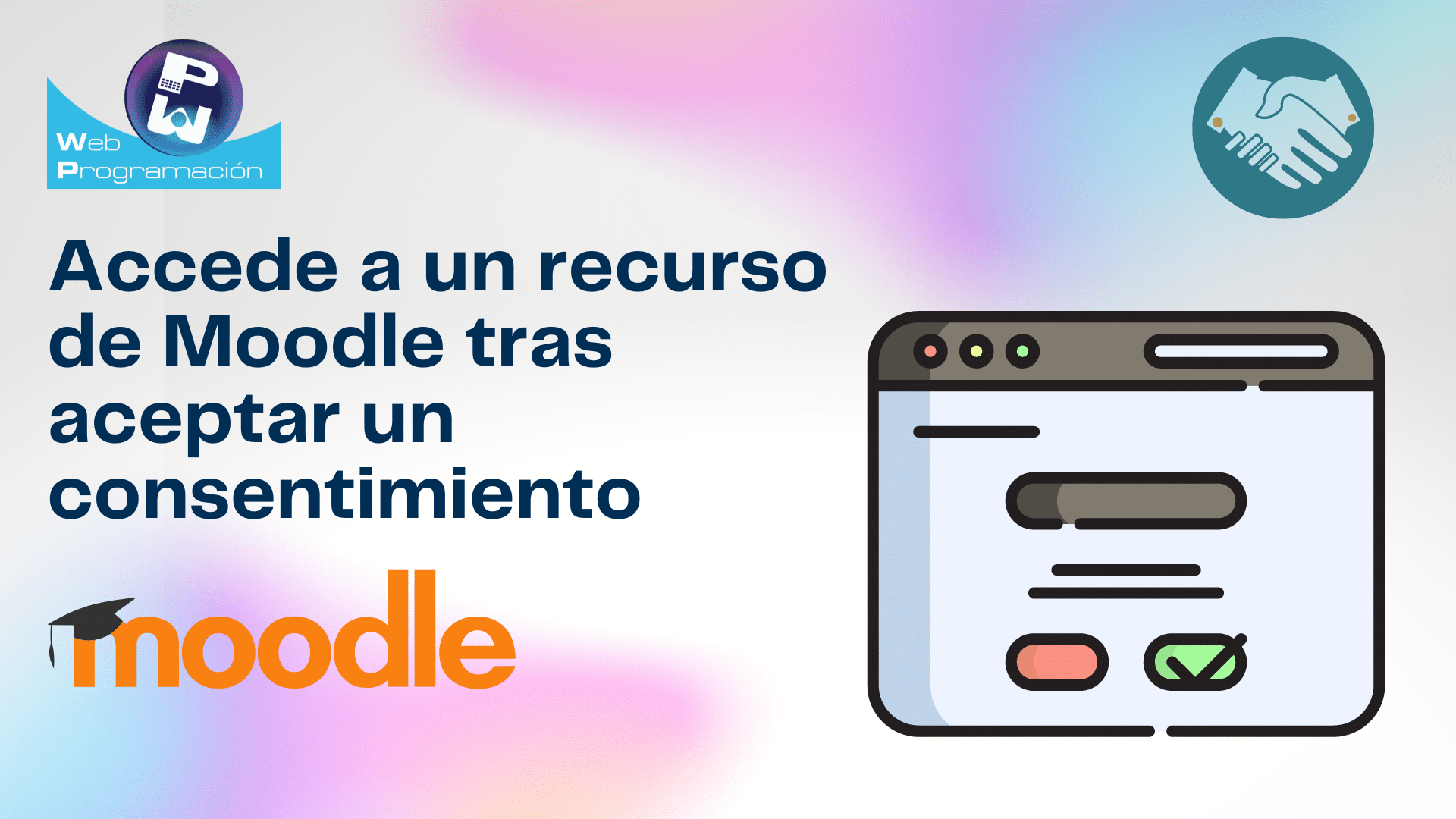 Crear formularios de consentimientos en Moodle para acceder a un ...